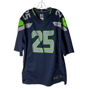 Nike Seattle Seahawks Legion of Boom Players Jersey #25 Sherman Size XXL *READ*